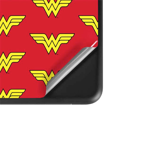 DC Comics Wonder Woman Logo Pattern Google Pixelbook Go Skin